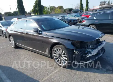 BMW 740I 2017 vin WBA7E2C33HG740854 from auto auction Iaai