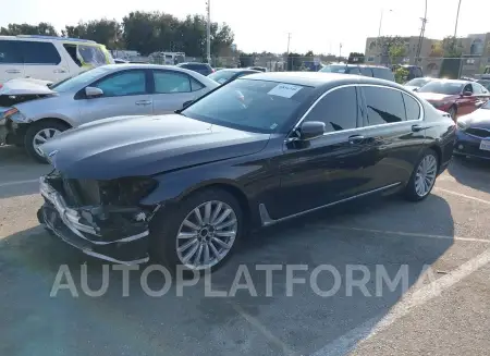 BMW 740I 2017 vin WBA7E2C33HG740854 from auto auction Iaai