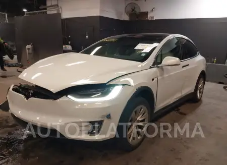 TESLA MODEL X 2020 vin 5YJXCAE28LF297658 from auto auction Iaai