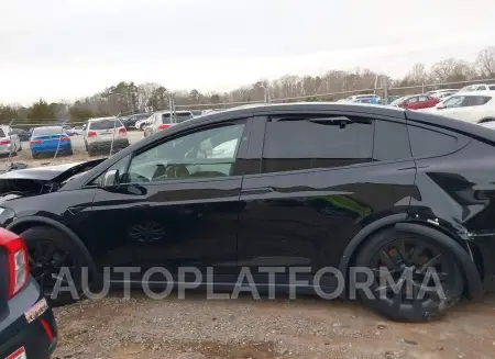 TESLA MODEL X 2023 vin 7SAXCBE53PF376325 from auto auction Iaai