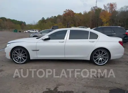 BMW 740LI 2015 vin WBAYE4C50FD946729 from auto auction Iaai