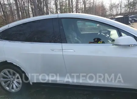 TESLA MODEL X 2019 vin 5YJXCAE2XKF195261 from auto auction Iaai