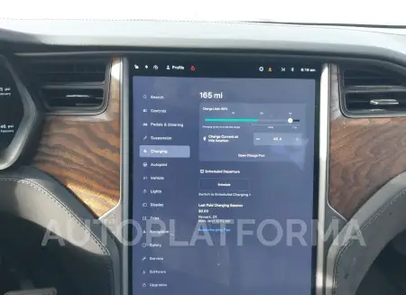 TESLA MODEL X 2019 vin 5YJXCAE2XKF195261 from auto auction Iaai