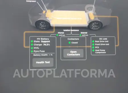 TESLA MODEL X 2022 vin 7SAXCBE52NF329865 from auto auction Iaai