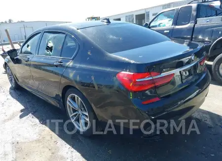 BMW 740I 2019 vin WBA7E4C57KGV28527 from auto auction Iaai