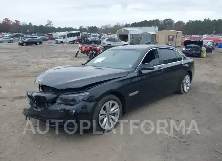 BMW 740LI 2015 vin WBAYF4C57FD874053 from auto auction Iaai