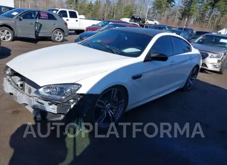 BMW M6 GRAN COUPE 2015 vin WBS6C9C54FD467509 from auto auction Iaai