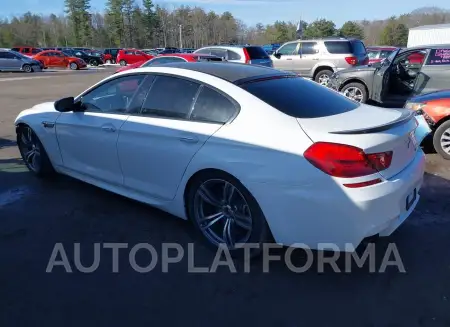 BMW M6 GRAN COUPE 2015 vin WBS6C9C54FD467509 from auto auction Iaai