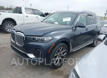 BMW X7 2021 vin 5UXCW2C02M9F58597 from auto auction Iaai