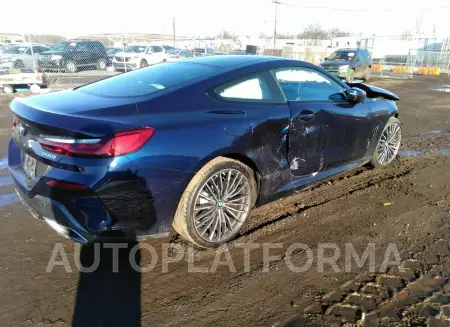 BMW 840 2022 vin WBAAE4C0XNCH58152 from auto auction Iaai