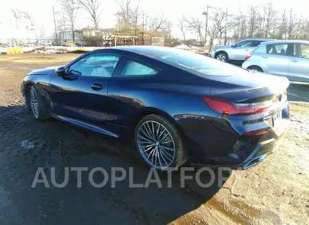 BMW 840 2022 vin WBAAE4C0XNCH58152 from auto auction Iaai