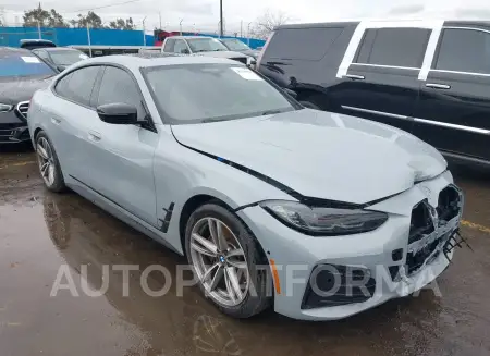 BMW I4 2024 2024 vin WBY73AW04RFR67769 from auto auction Iaai