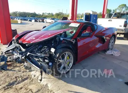 CHEVROLET CORVETTE STINGRAY 2023 vin 1G1YC2D42P5128636 from auto auction Iaai