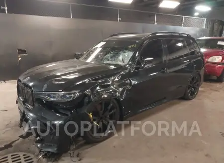 BMW X7 2022 vin 5UXCX6C05N9M97801 from auto auction Iaai