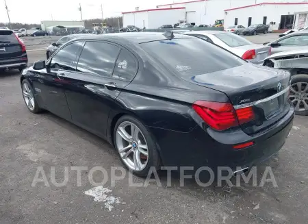 BMW 750LI 2015 vin WBAYF8C54FD654747 from auto auction Iaai