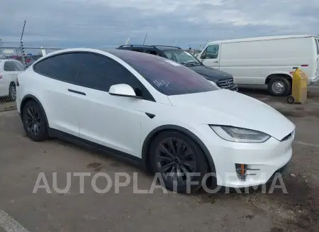 Tesla Model X 2018 2018 vin 5YJXCBE27JF140657 from auto auction Iaai