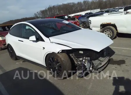 Tesla Model X 2022 2022 vin 7SAXCDE59NF340258 from auto auction Iaai