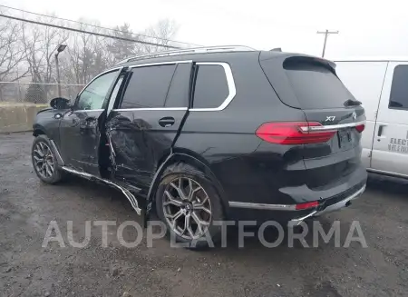 BMW X7 2021 vin 5UXCW2C02M9G16465 from auto auction Iaai