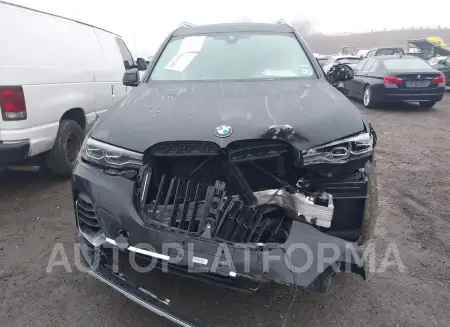 BMW X7 2021 vin 5UXCW2C02M9G16465 from auto auction Iaai