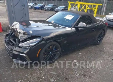 BMW Z4 2020 vin WBAHF9C09LWW53670 from auto auction Iaai