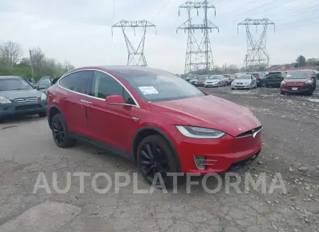 Tesla Model X 2016 2016 vin 5YJXCAE48GF003876 from auto auction Iaai