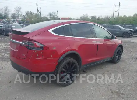 TESLA MODEL X 2016 vin 5YJXCAE48GF003876 from auto auction Iaai