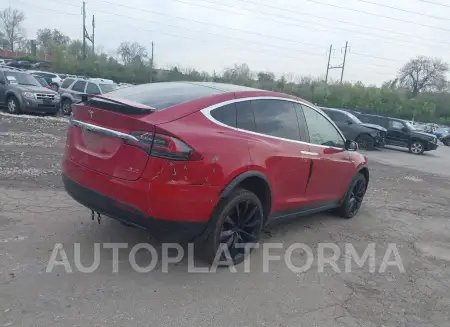 TESLA MODEL X 2016 vin 5YJXCAE48GF003876 from auto auction Iaai