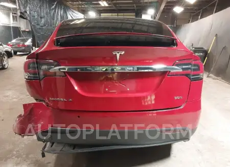 TESLA MODEL X 2017 vin 5YJXCBE22HF041464 from auto auction Iaai