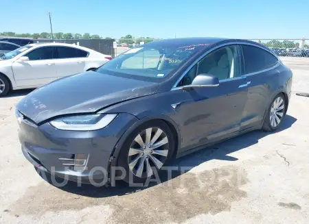 TESLA MODEL X 2019 vin 5YJXCBE2XKF184704 from auto auction Iaai