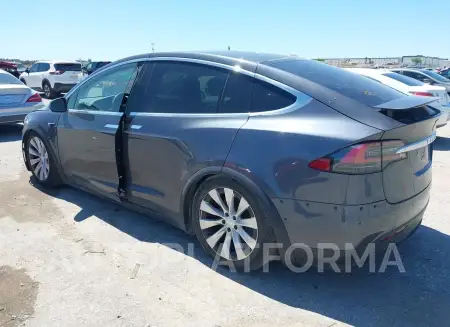 TESLA MODEL X 2019 vin 5YJXCBE2XKF184704 from auto auction Iaai