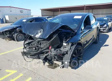 TESLA MODEL X 2018 vin 5YJXCDE26JF112702 from auto auction Iaai