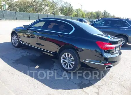 BMW 740I 2017 vin WBA7E2C57HG739840 from auto auction Iaai