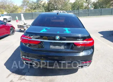 BMW 740I 2017 vin WBA7E2C57HG739840 from auto auction Iaai