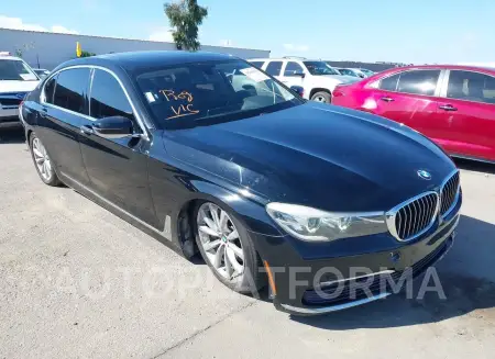 BMW 740I 2017 vin WBA7E2C57HG739840 from auto auction Iaai