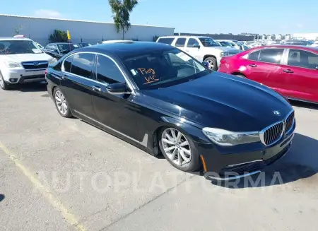 BMW 740I 2017 vin WBA7E2C57HG739840 from auto auction Iaai