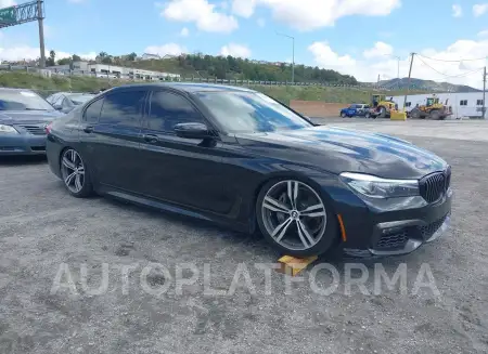 BMW 740I 2019 2019 vin WBA7E2C59KB454481 from auto auction Iaai