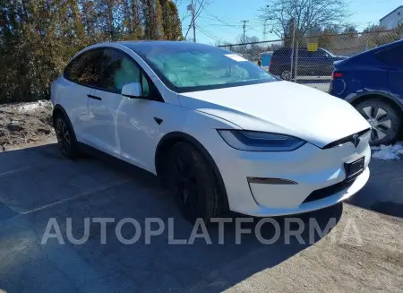 Tesla Model X 2022 2022 vin 7SAXCDE59NF358291 from auto auction Iaai