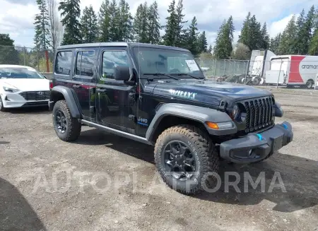 JEEP WRANGLER 4XE 2023 vin 1C4JJXN61PW642581 from auto auction Iaai