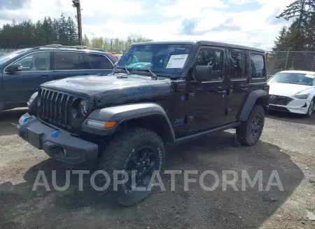 JEEP WRANGLER 4XE 2023 vin 1C4JJXN61PW642581 from auto auction Iaai