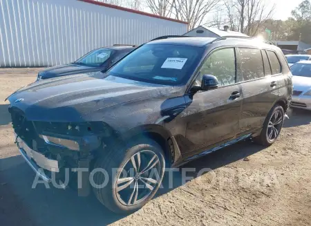 BMW X7 2023 vin 5UX23EM09P9N57128 from auto auction Iaai