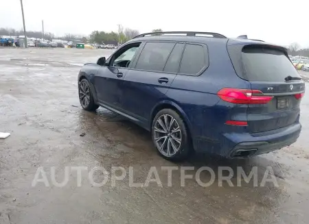 BMW X7 2021 vin 5UXCX6C04M9G29755 from auto auction Iaai