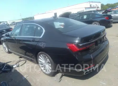 BMW 740I 2022 vin WBA7T4C03NCH96841 from auto auction Iaai