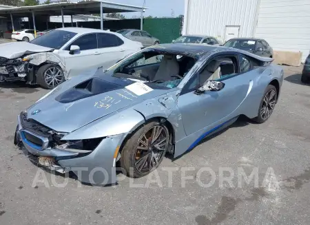 BMW I8 2016 vin WBY2Z2C54GV675153 from auto auction Iaai