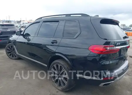 BMW X7 2021 vin 5UXCW2C04M9F01821 from auto auction Iaai