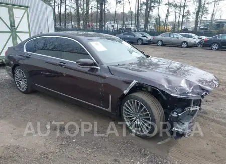 BMW 750I 2020 2020 vin WBA7U2C03LGJ59453 from auto auction Iaai