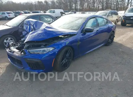 BMW M8 GRAN COUPE 2022 vin WBSGV0C00NCH01893 from auto auction Iaai