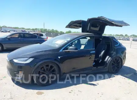 TESLA MODEL X 2016 vin 5YJXCBE21GF023813 from auto auction Iaai