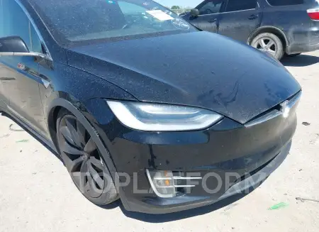 TESLA MODEL X 2016 vin 5YJXCBE21GF023813 from auto auction Iaai