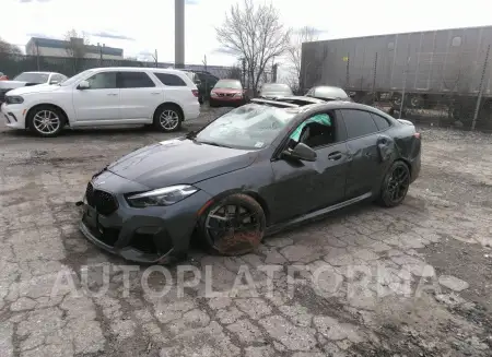 BMW M235I GRAN COUPE 2021 vin WBA13AL02M7G96340 from auto auction Iaai