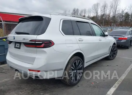 BMW X7 2024 vin 5UX23EM06R9U73870 from auto auction Iaai